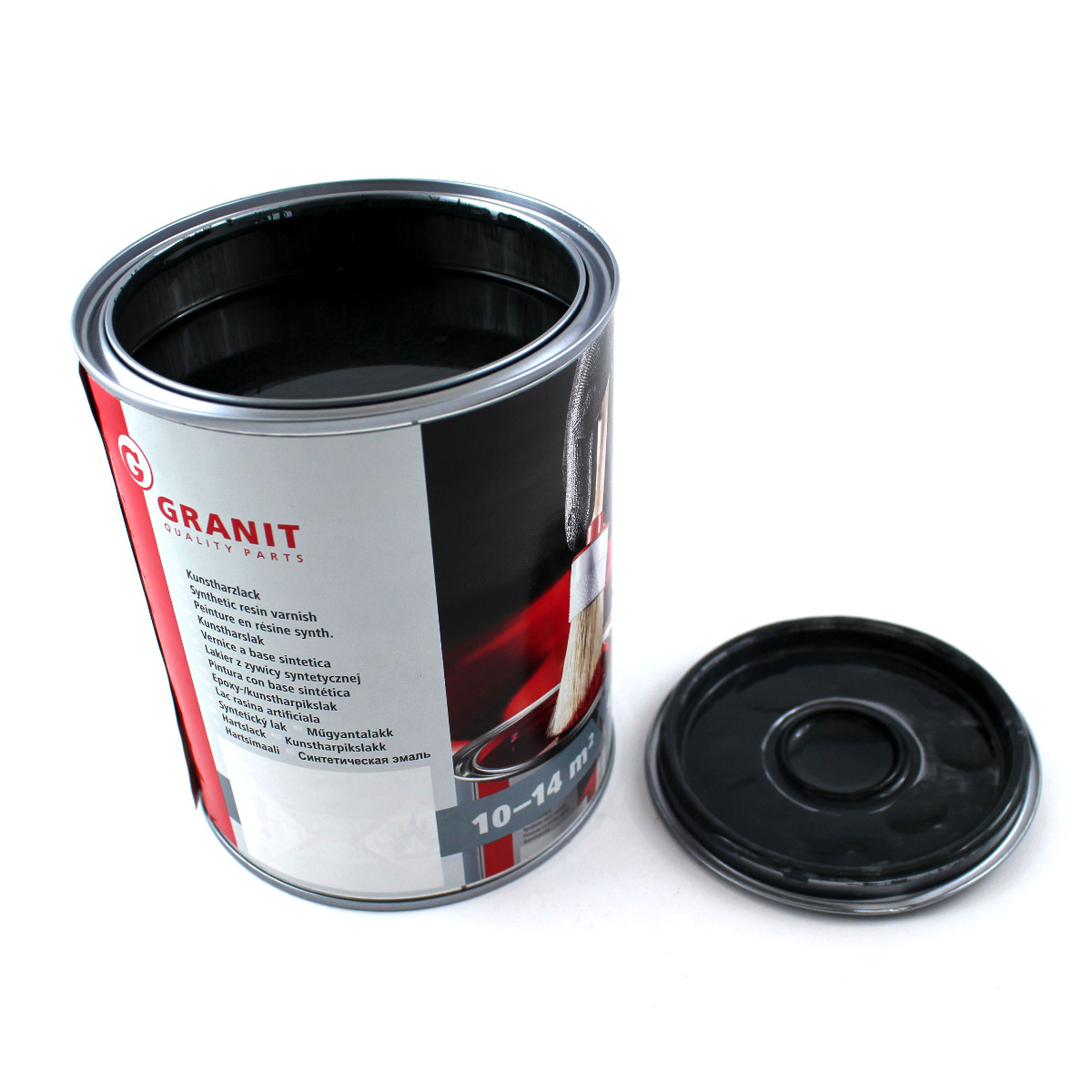 Farba szara lakier szary RAL 7016 1l NIEMCY - 27012376 - GRANIT ...