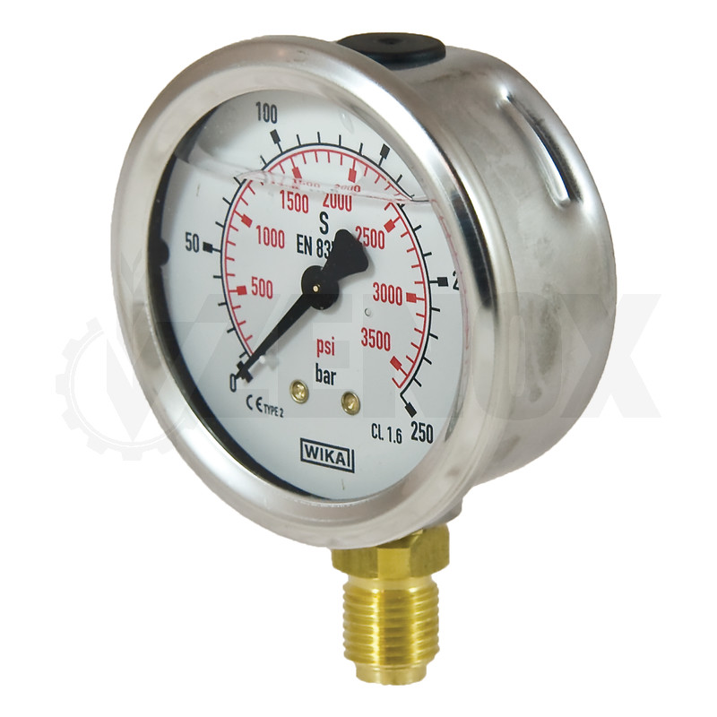 Manometr 160 bar Śr.63mm - 1/4 - 85000406 - WIKA - Manometer - ZENOX